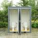 Chery Industrial 2 Private Toilet Stalls Portable Restroom