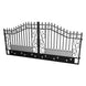 Chery Industrial 14x8 ft Steel Dual Swing Driveway Gate