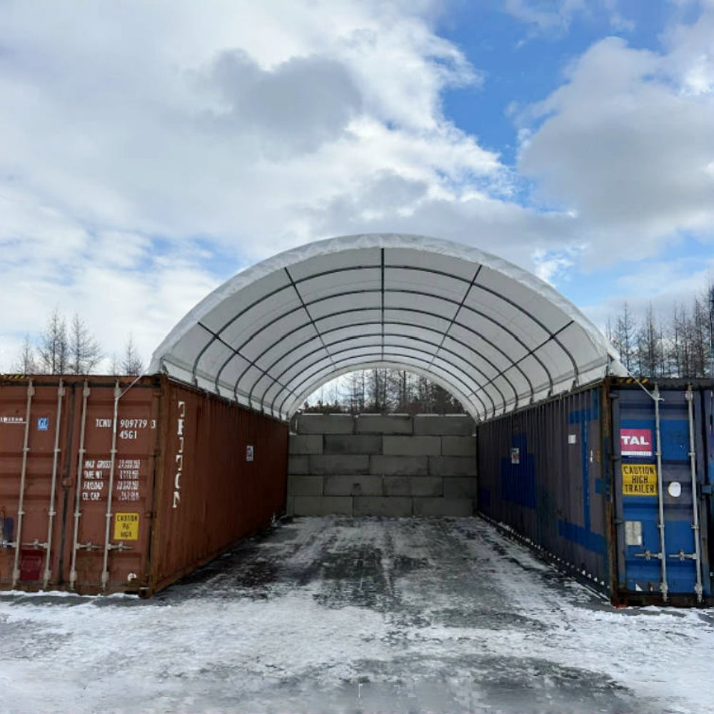 Chery Industrial 20'x40' Shipping Container Canopy Shelter
