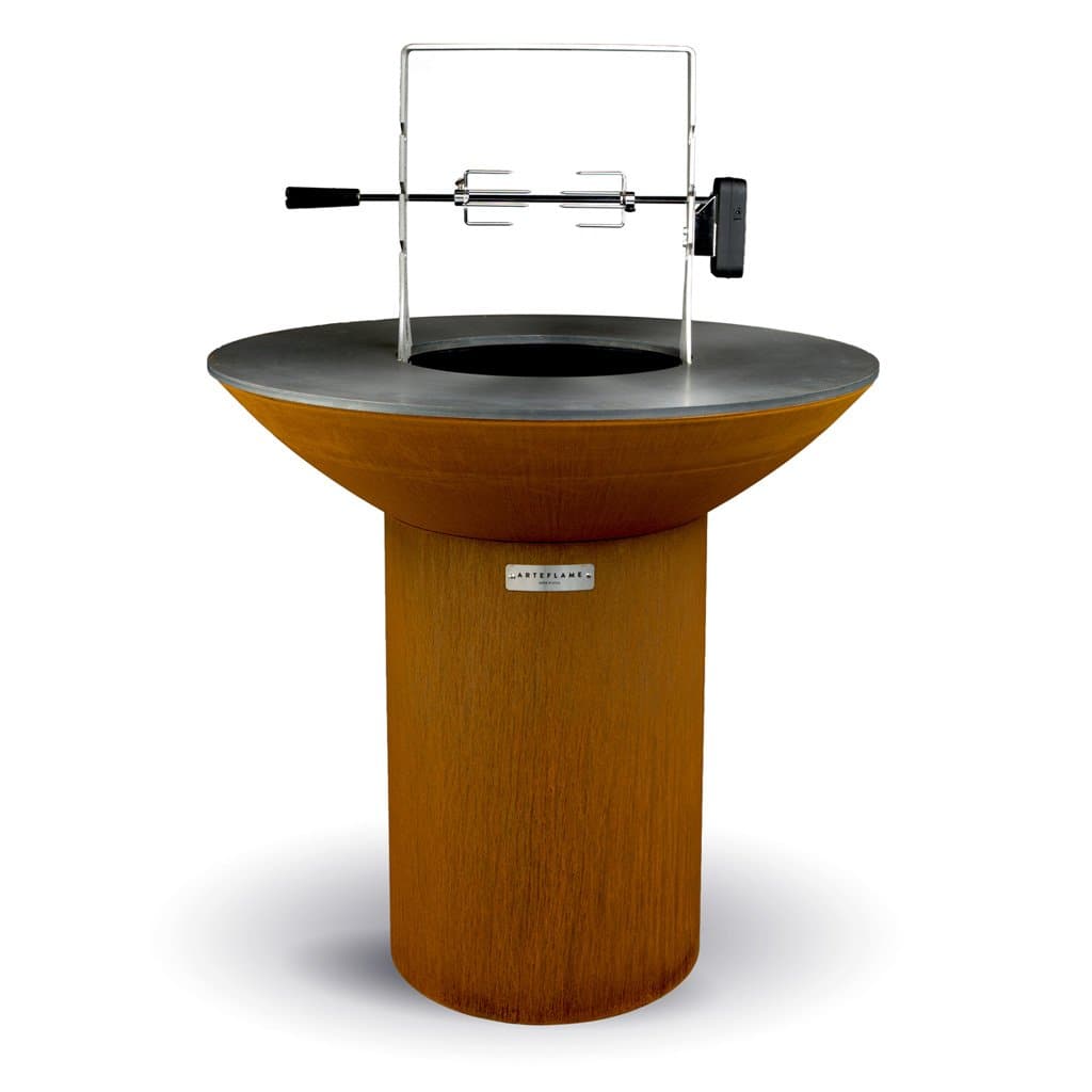 Arteflame Barbecue Grill Rotisserie with Cordless Motor