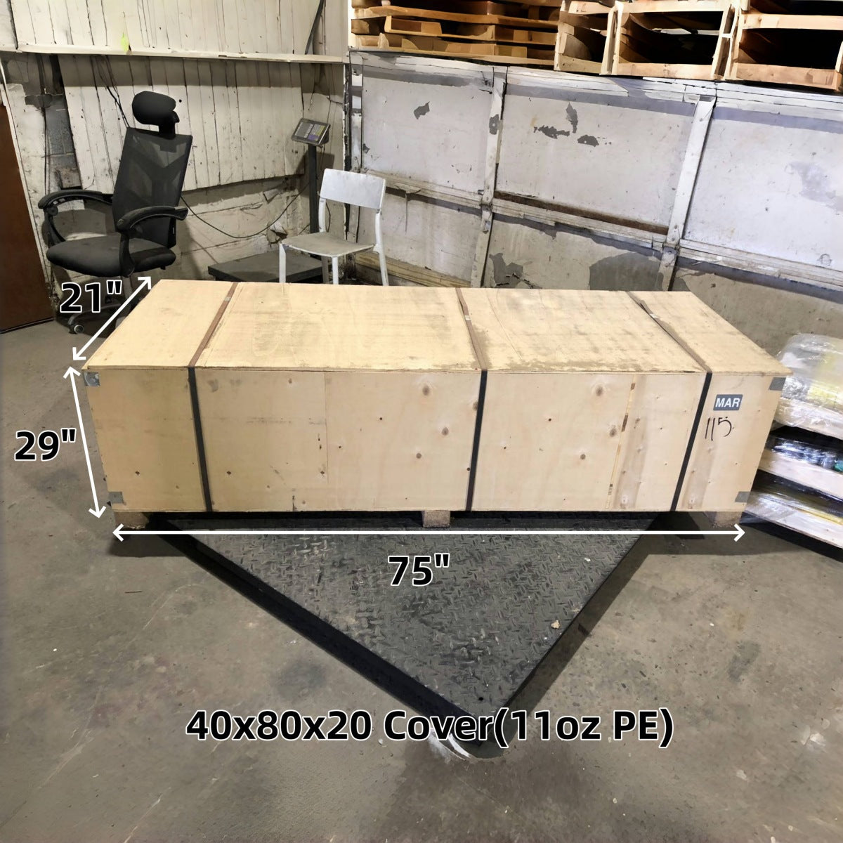 Chery Industrial Cover Replacement for Single Truss Arch Storage Shelter