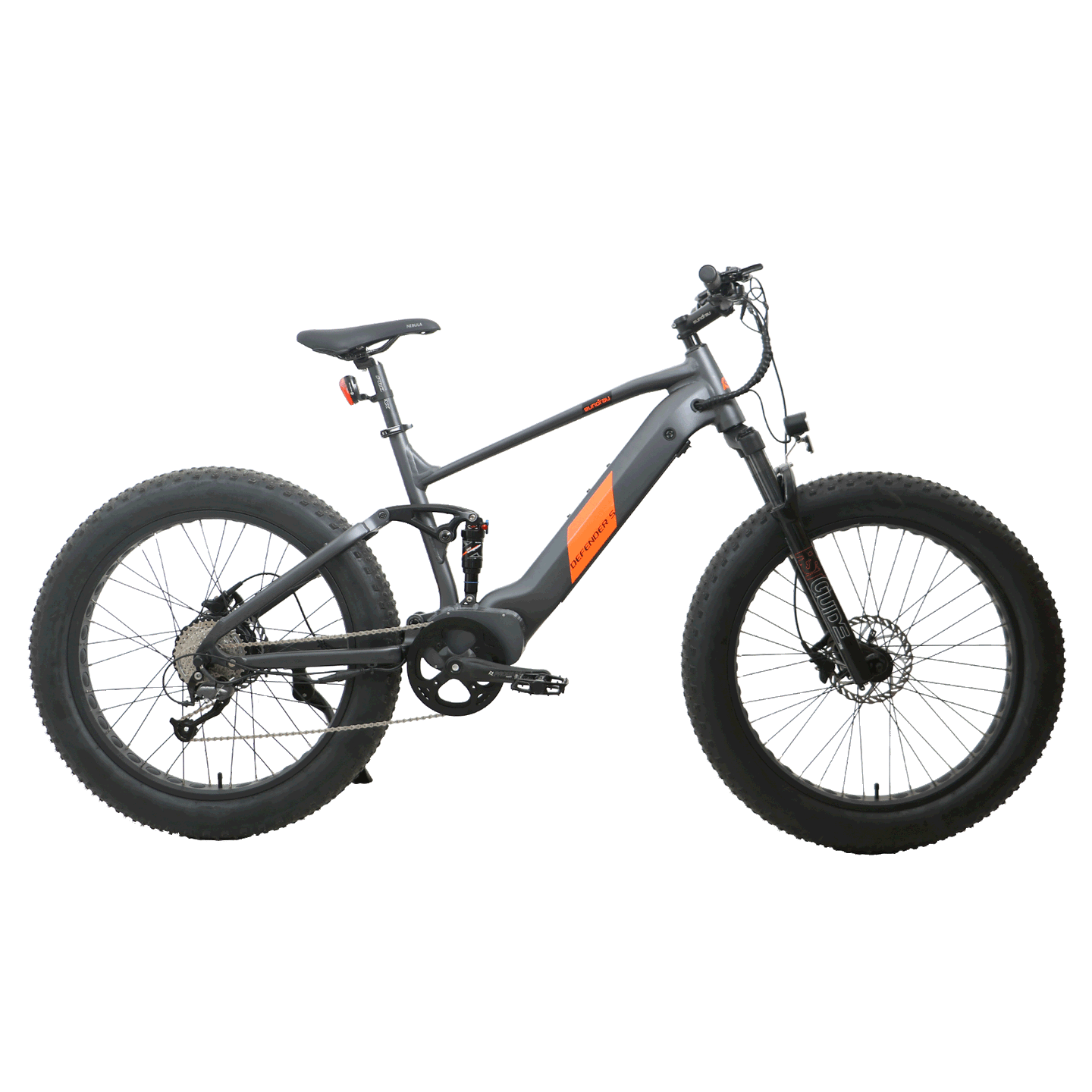 Eunorau | DEFENDER-S | DEFENDER-S-AWD-26-17-GR - 19" Black - image 3