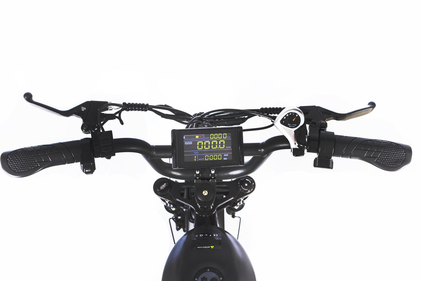 Electric Fat Tire Bike Shimano 7-Speed Titan 500