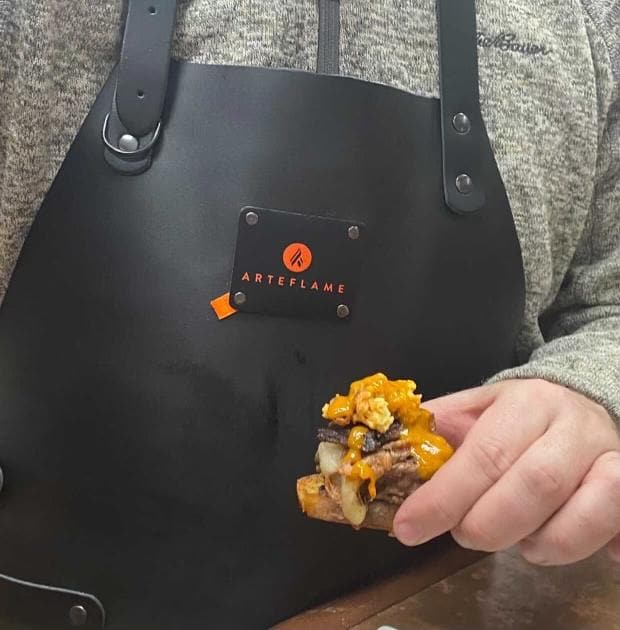 Arteflame Elevate Your Grilling Experience with Fine Leather Grill Aprons