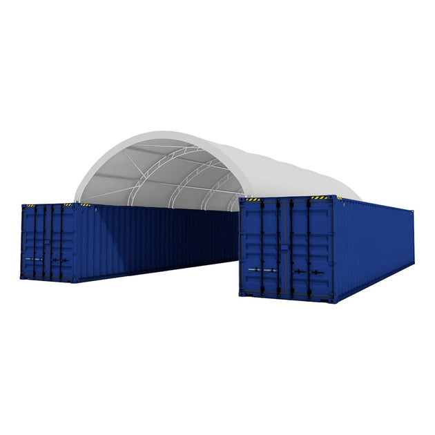 Chery Industrial | Fortified 20'x40' Double Truss Container Shelter
