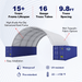 Chery Industrial Fortified 40'x40'x15' Double Truss Container Shelter