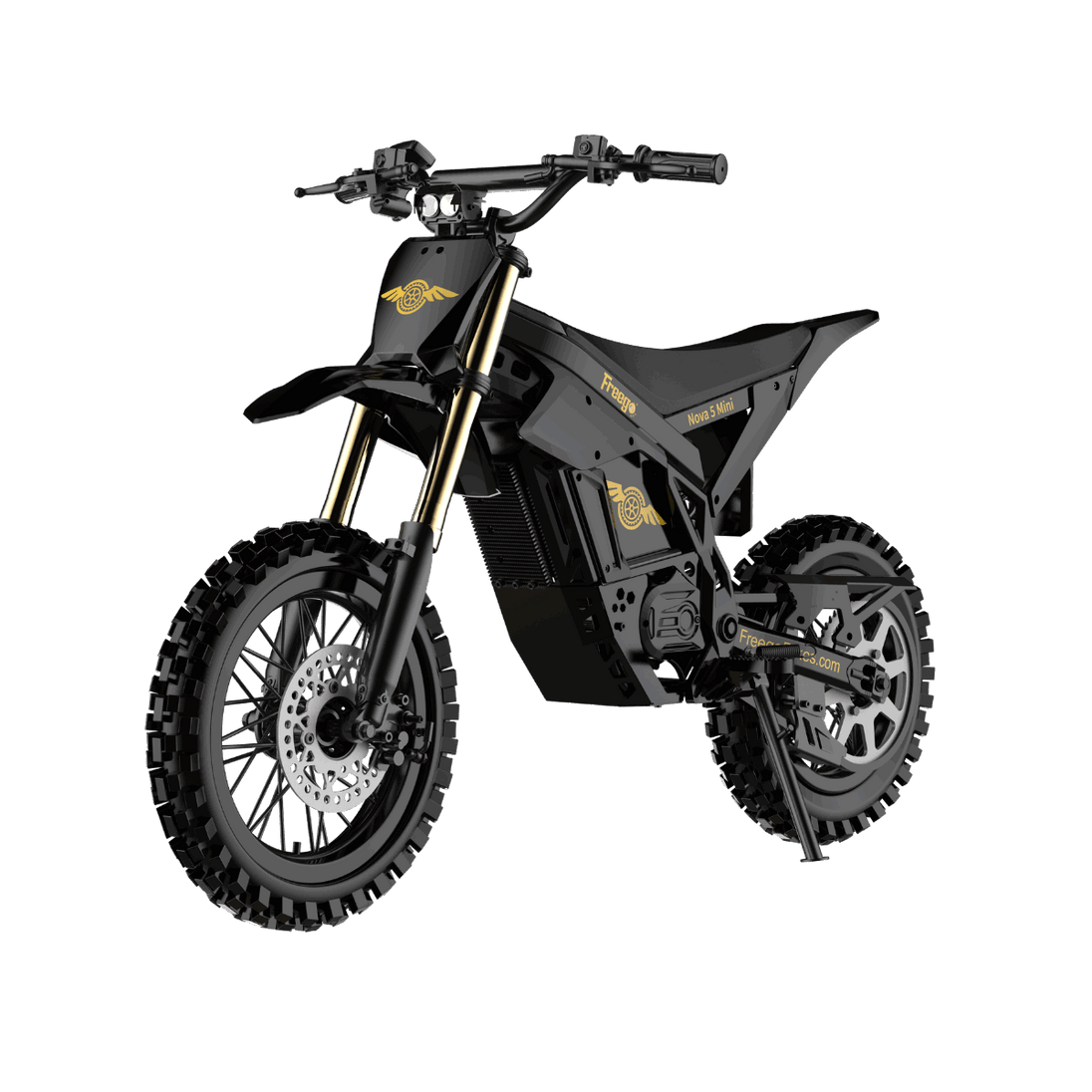 Freego Nova 5 Mini electric bike left side profile transparent background