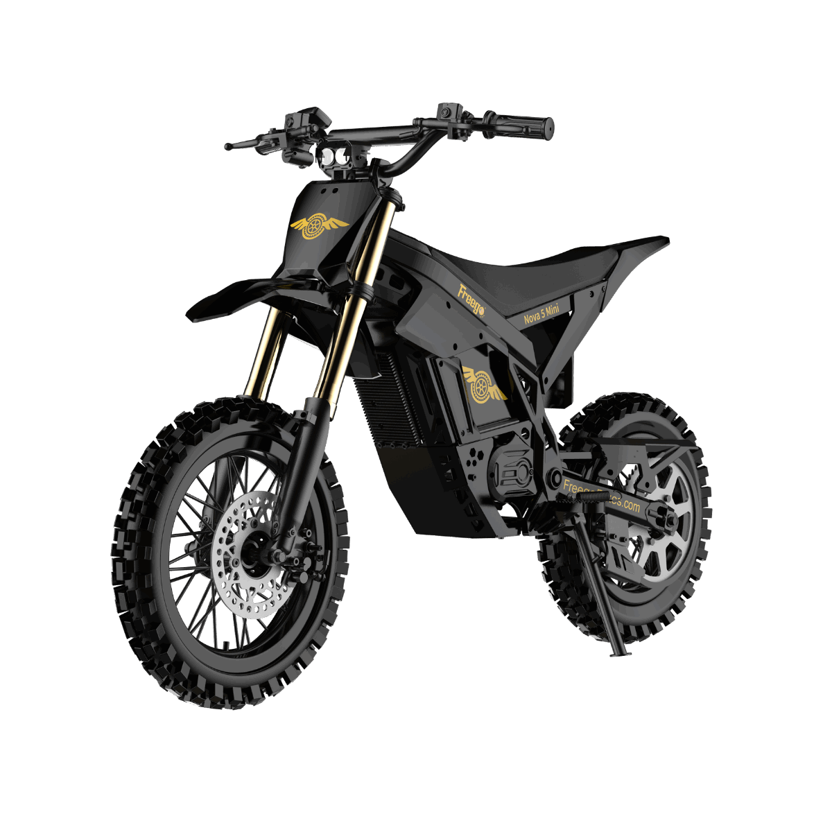 Freego Nova 5 Mini electric bike left side profile transparent background