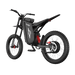 Rear three-quarter view of Freego X3 e-bike showing the high-strength steel frame and all-terrain tires.
