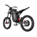 Rear three-quarter view of Freego X3 e-bike showing the high-strength steel frame and all-terrain tires.