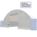 Chery Industrial | Front cover with Winch door for Shipping Container Canopy Shelter 40'x40'x11'