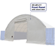 Chery Industrial | Front cover with Winch door for Shipping Container Canopy Shelter 40'x40'x11'