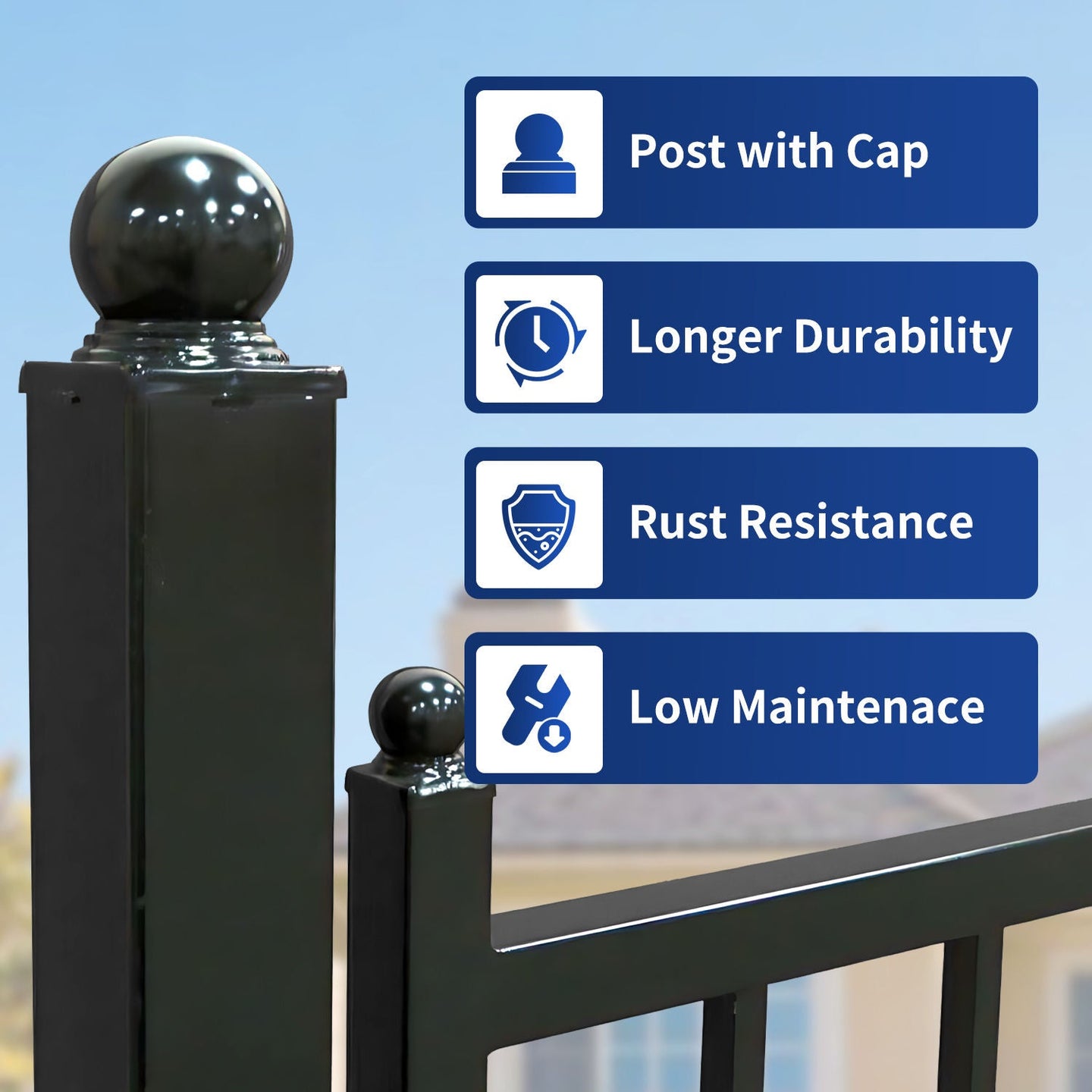 Chery Industrial 20 ft Steel Farm Driveway Gate