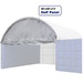 Chery Industrial | Half Front Panel for W40'xL40'xH13' (container outside)