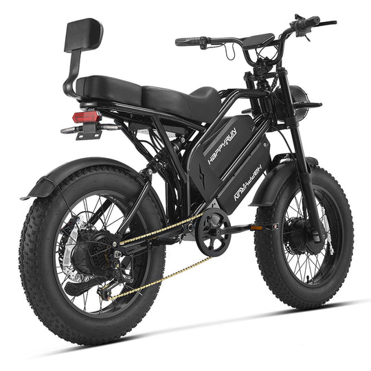 HappyRun G70 Pro Dual-Motor Dual-Battery Electric Cargo Bike