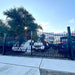 Chery Industrial 14x8 ft Steel Dual Swing Driveway Gate with Horse Pattern