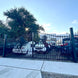 Chery Industrial 14x8 ft Steel Dual Swing Driveway Gate with Horse Pattern
