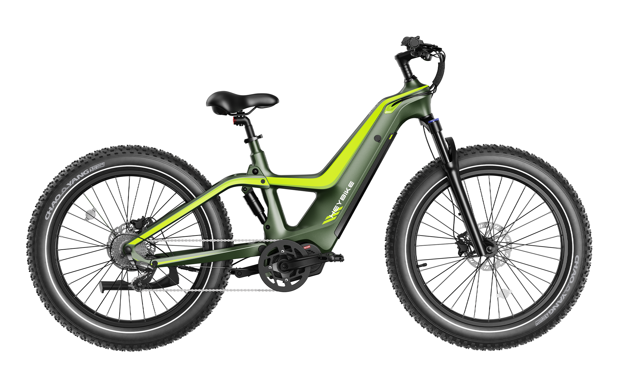 Heybike | Hero Carbon-Fiber Full-Suspension All-Terrain E-Bike