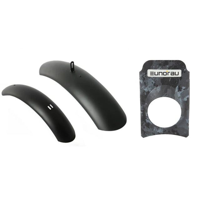 Eunorau | Flash Fender and Lampshade Kit | FLASH-LC-FD-BK