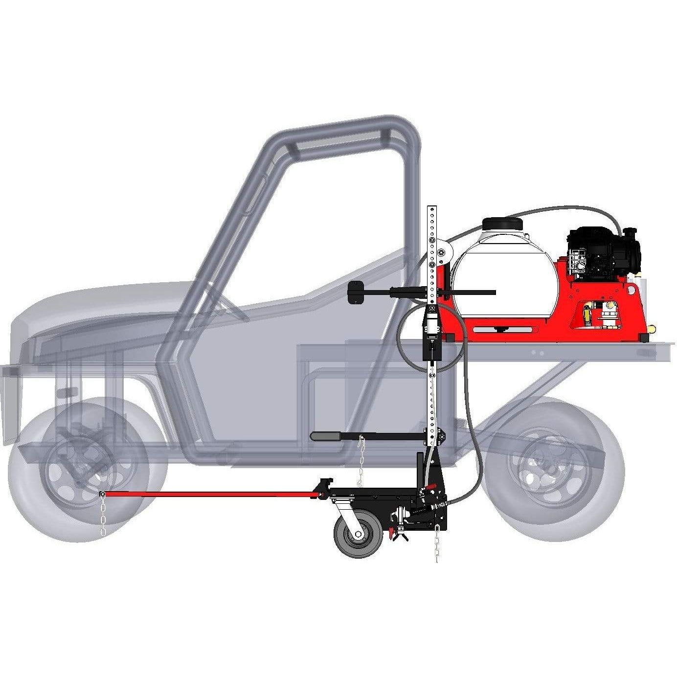 Newstripe | LineRider UTV Skid Mounted Athletic Line Striper 10005171 | 10005171