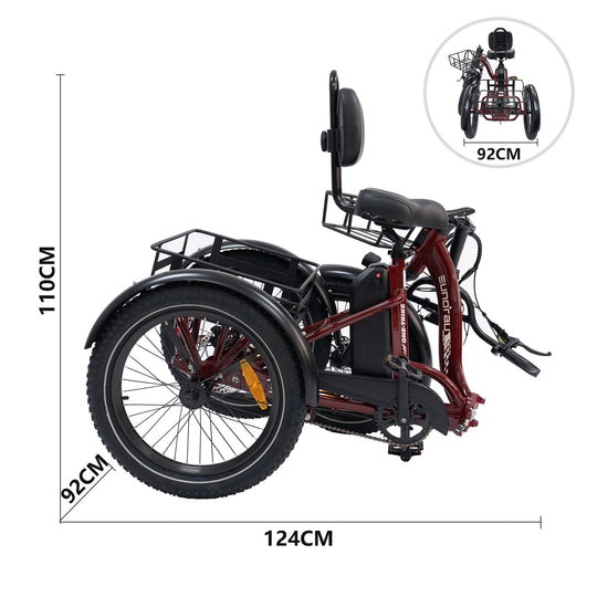 Eunorau | ONE-TRIKE 2.0 | ONTR2018RD2US - Snow White - image 5