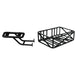 Eunorau | Flash Rear Rack and Basket Kit | FLASH-PK-HK-BK