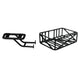 Eunorau | Flash Rear Rack and Basket Kit | FLASH-PK-HK-BK