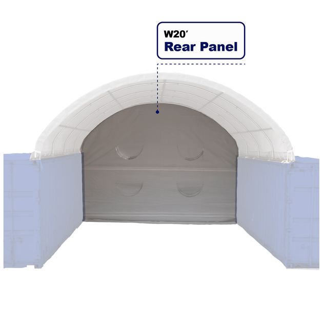 Chery Industrial | Rear Panel for W20' Container Shelter