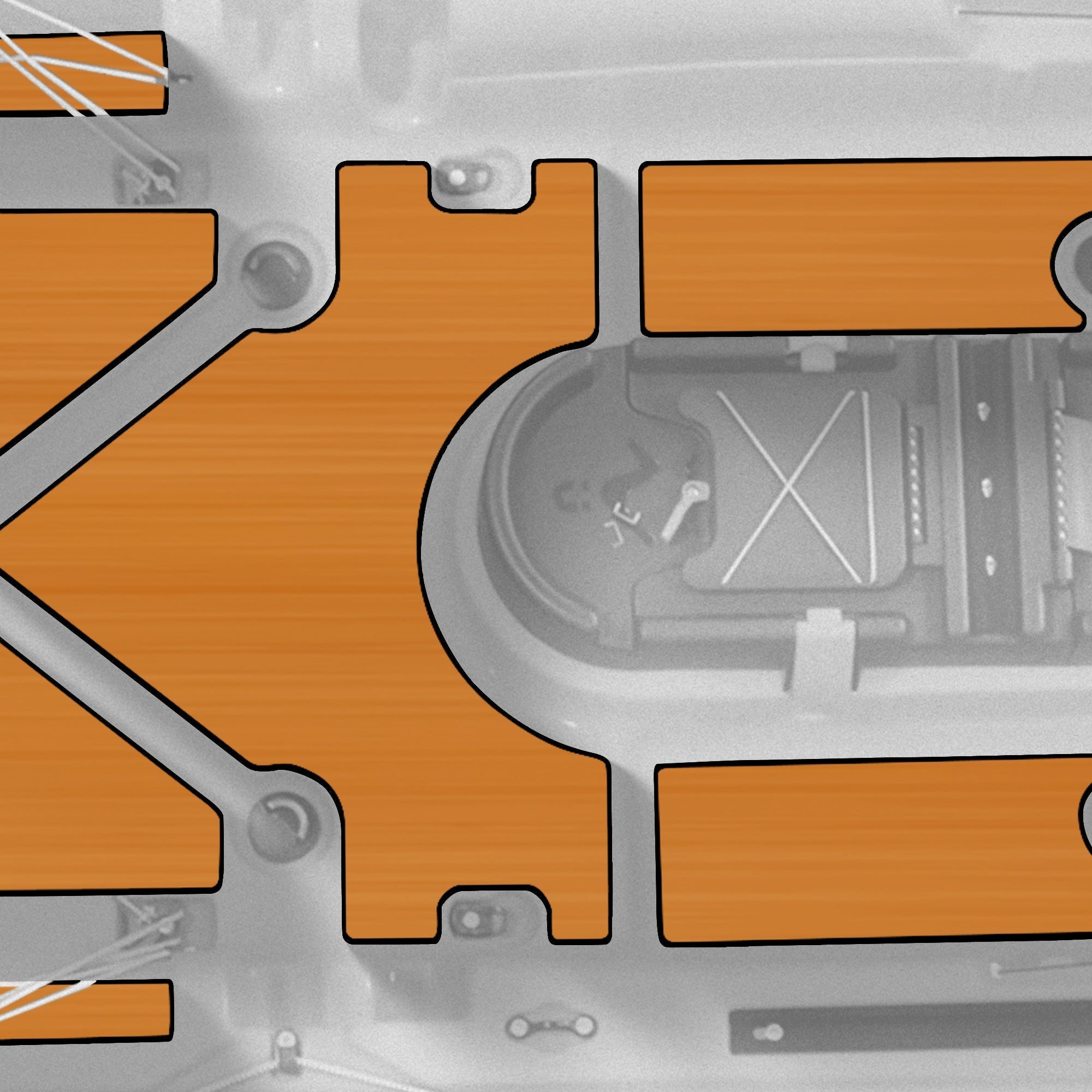 Vibe Kayaks | Sea Ghost 110 Premium Deck Padding