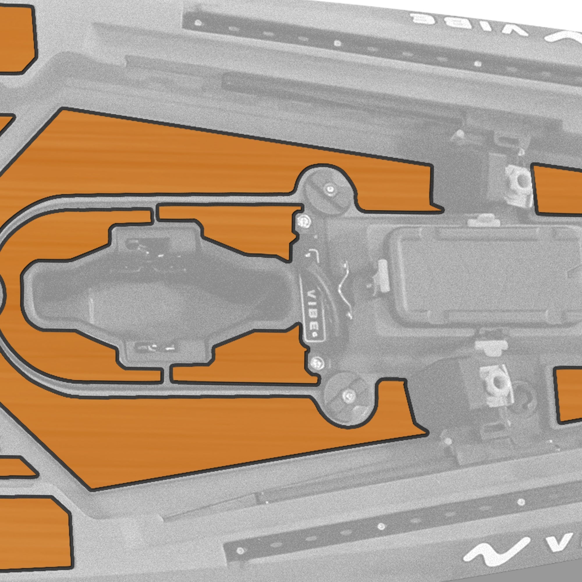 Vibe Kayaks | Shearwater 125 Premium Deck Padding