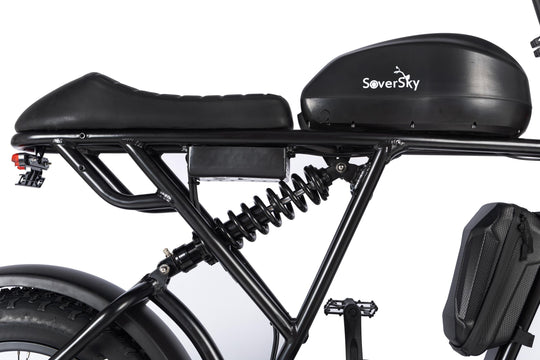 Electric Fat Tire Bike Shimano 7-Speed Titan 500