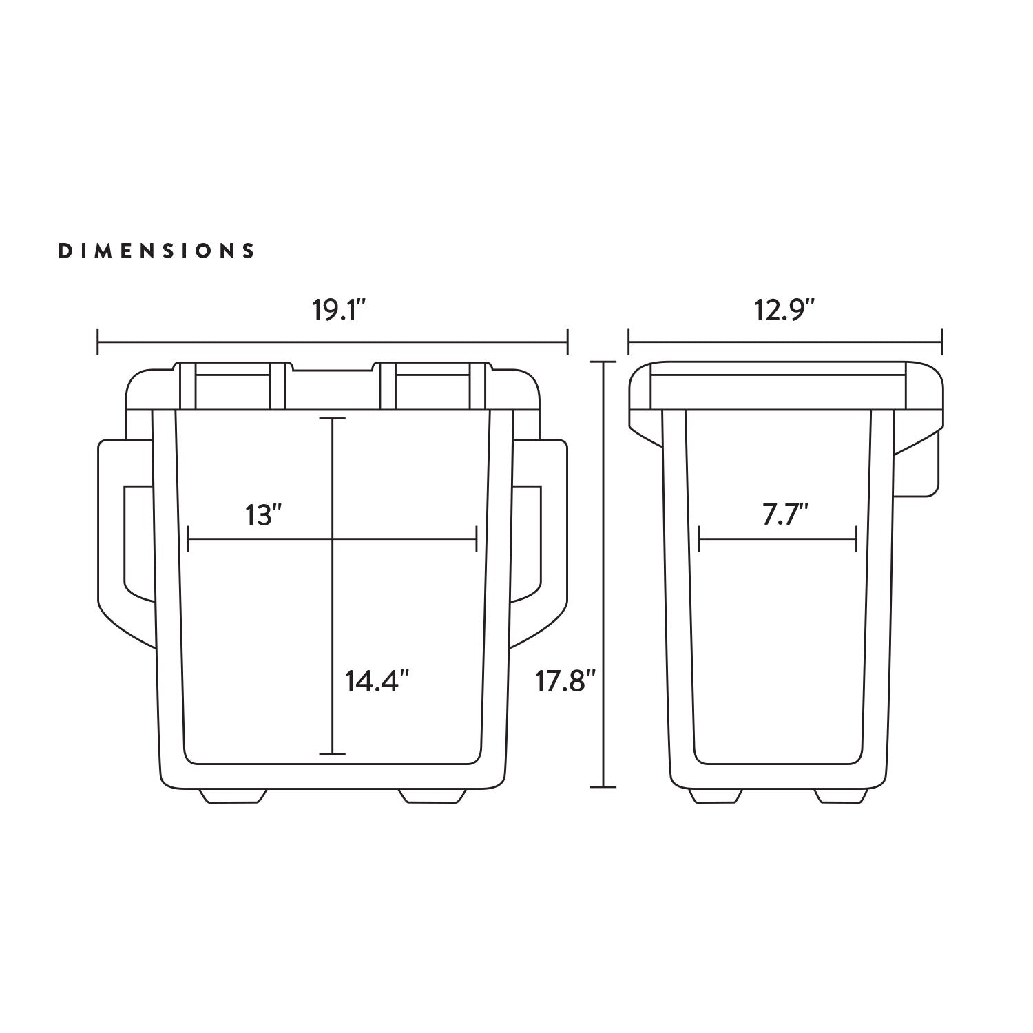 Vibe Kayaks | Vibe 20 Quart Cooler