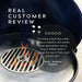 Arteflame 18" Two-Piece Flat-Top Kit - Fits Weber | Kettle Charcoal Grills (Griddle Ring + Center Grill Grate)