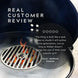 Arteflame 20" Two-Piece Flat-Top Kit - Fits Weber | Kettle Charcoal Grills (Griddle Ring + Center Grill Grate)