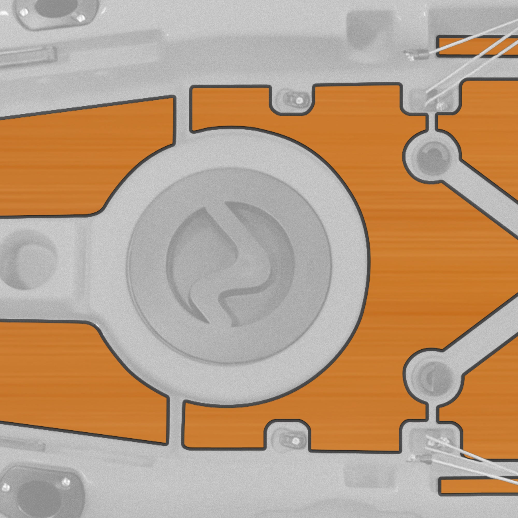 Vibe Kayaks | Yellowfin 100 Premium Deck Padding