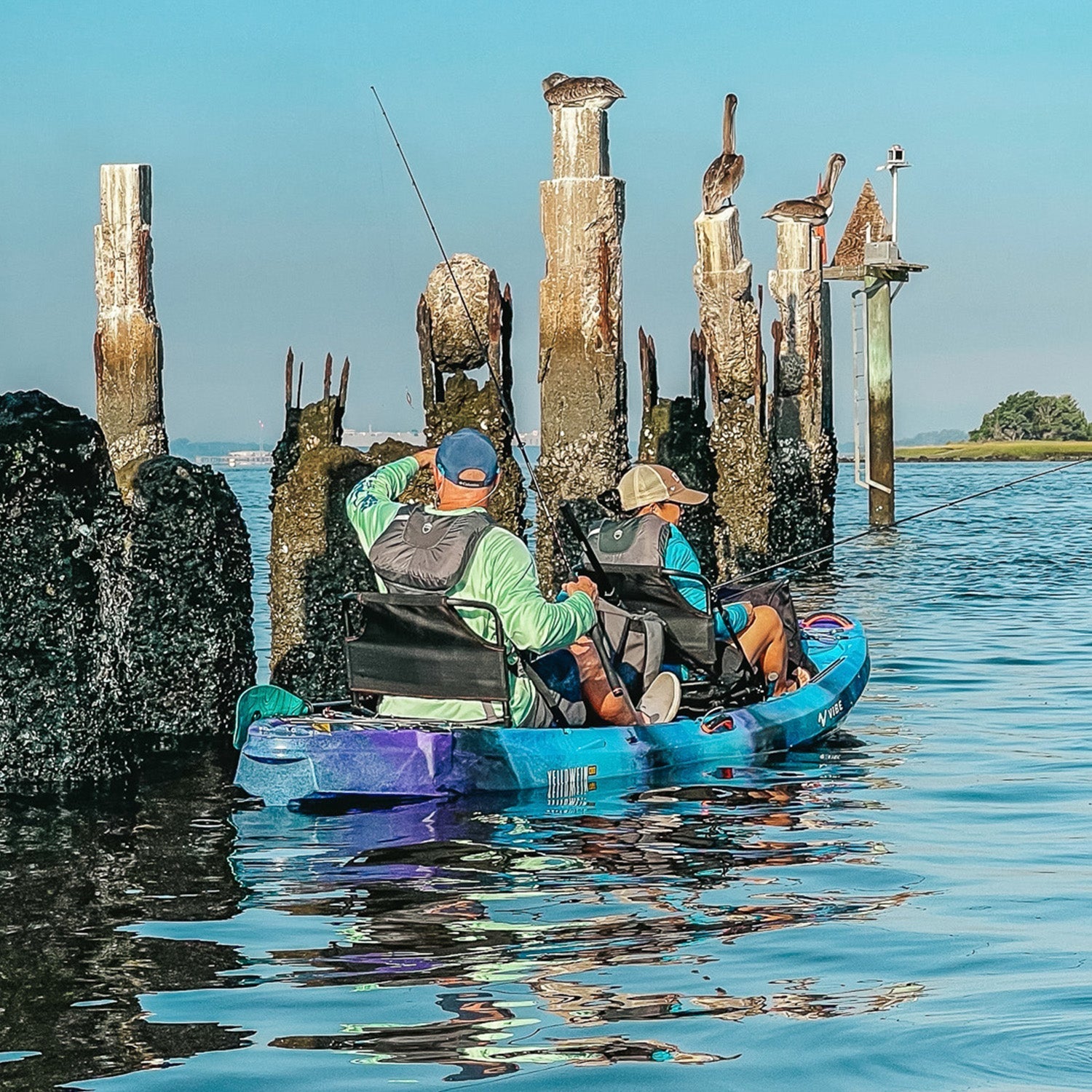 Vibe Kayaks | Yellowfin 130T Tandem